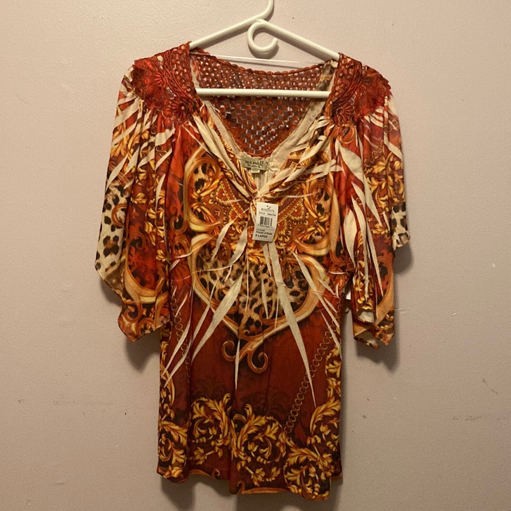 Brand New OneWorld Beautiful blouse